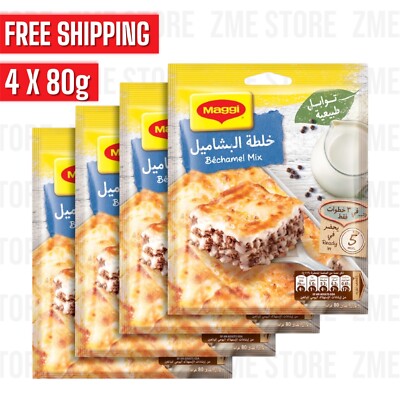 4 Packs X 80g Maggi Bechamel Mix Easy to make Bechamel Sauce