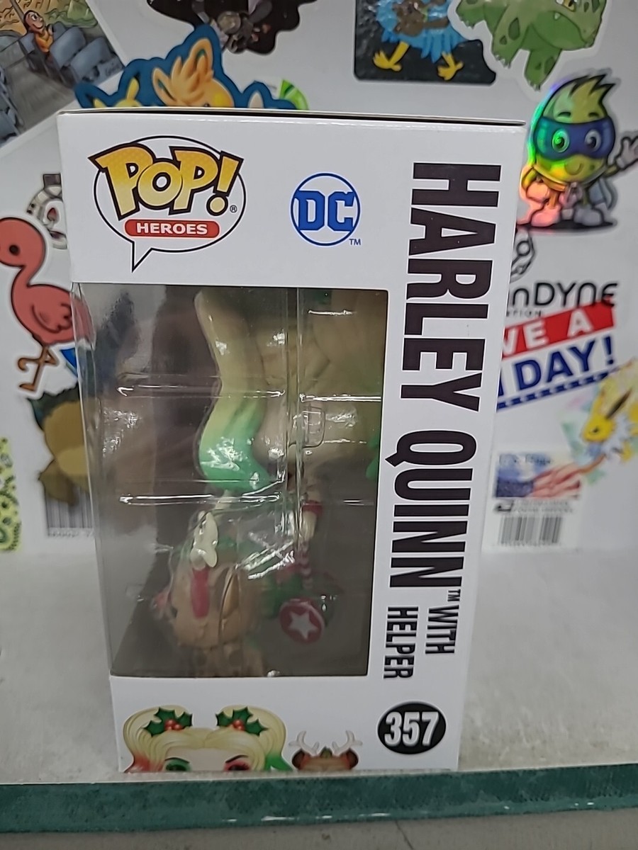 Funko Pop! DC Heroes Harley Quinn With Helper #357 Vinyl Figure | eBay