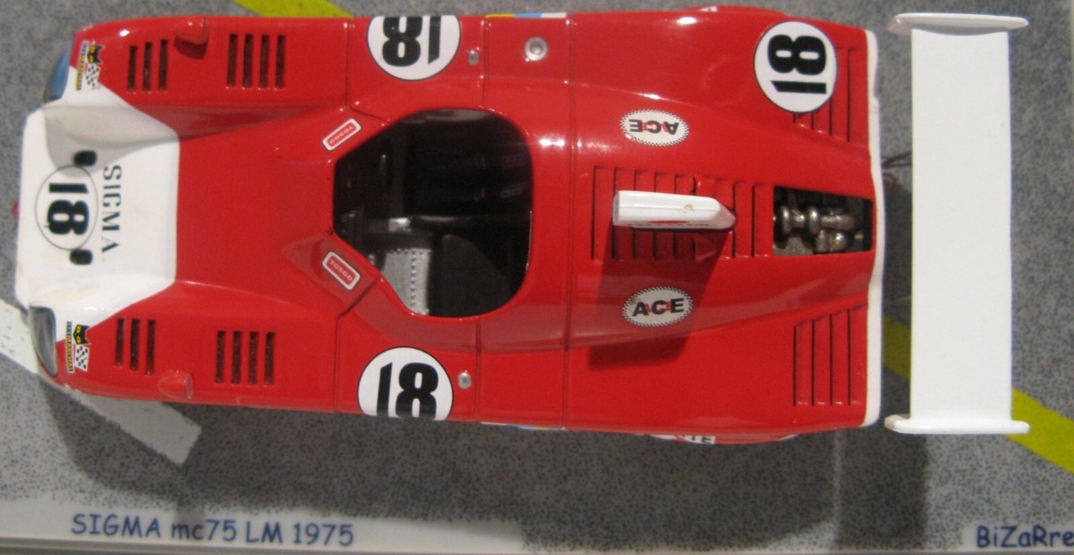 Bizarre 1:43 BZ8 Sigma Toyota MC75 #18 1975 Le Mans Bizarre 1:43 BZ8 Sigma Toyota MC75 #18 1975 Le Mans