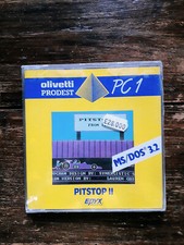 Videogioco Videogame PC "PITSTOP II" Olivetti Prodest PC1 SIGILLATO NUOVO - NOS
