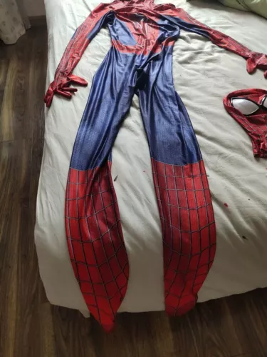 The Amazing Spiderman 2 Jumpsuit Spider-man Cosplay Costume Halloween Suit - Picture 7 of 12