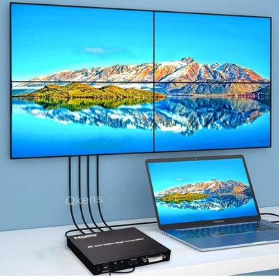 4K@30hz 2x2 DVI HDMI Videowand Controller Multi-Screen Spleißbox 1080P@60hz