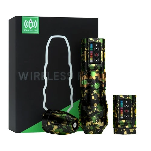 DM EXO Wireless Tattoo Machine 4.0 Stroke 2400mAh Strong Coreless Motor Tattoo - product listing photo