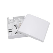 2Port Fiber Optical Terminal Junction Box Desktop Panel For FTTH FTTO Adapters