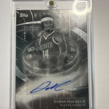 DARON HOLMES II 2025-26 TOPPS MIDNIGHT STROKE OF MIDNIGHT EQUINOX AUTO /20 Q4147