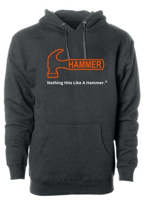 Hammer Bowling Orange Tagline Hoodie