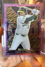 2025 Topps Update Series - Topps Black Gold Nick Kurtz #BG-20 Pink Foil (RC)