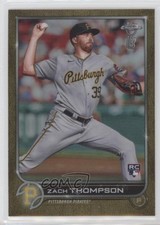 2022 Topps Chrome Ben Baller Edition Gold Refractor 6/50 Zach Thompson #30 0w38