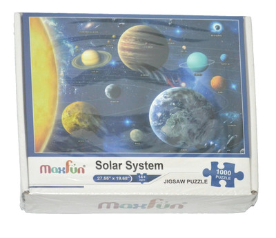 Maxfun Solar System Jigsaw Puzzle  1000 Pieces  27.55'' x 19.68''
