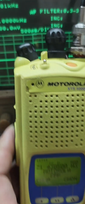 Motorola XTS 5000R Radio Interphone Yellow Case FPP U Full Range