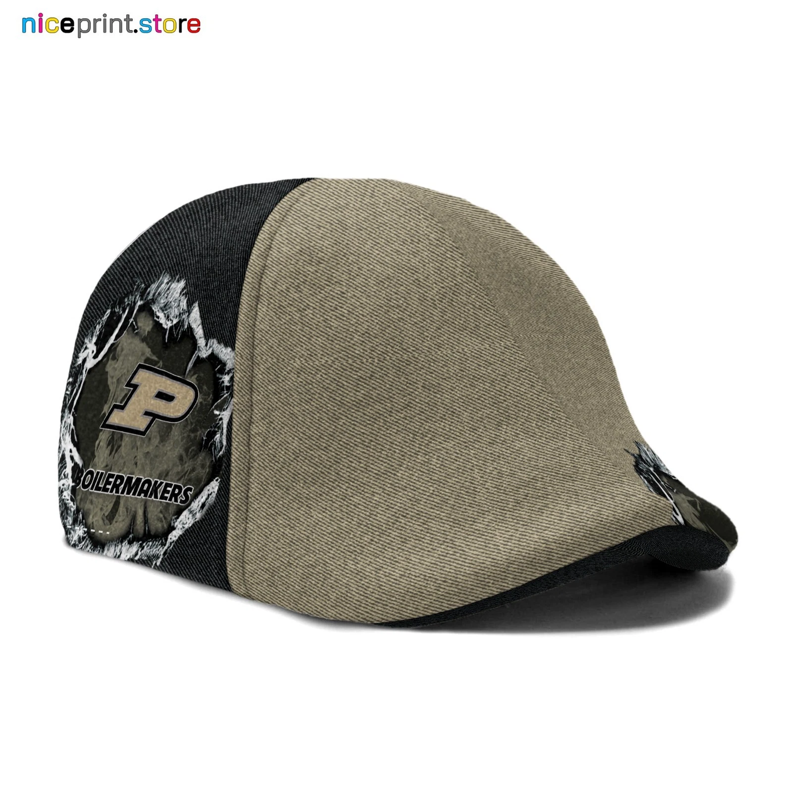Purdue-Boilermakers Ivy Cap, Newsboy Cap Gift For Men