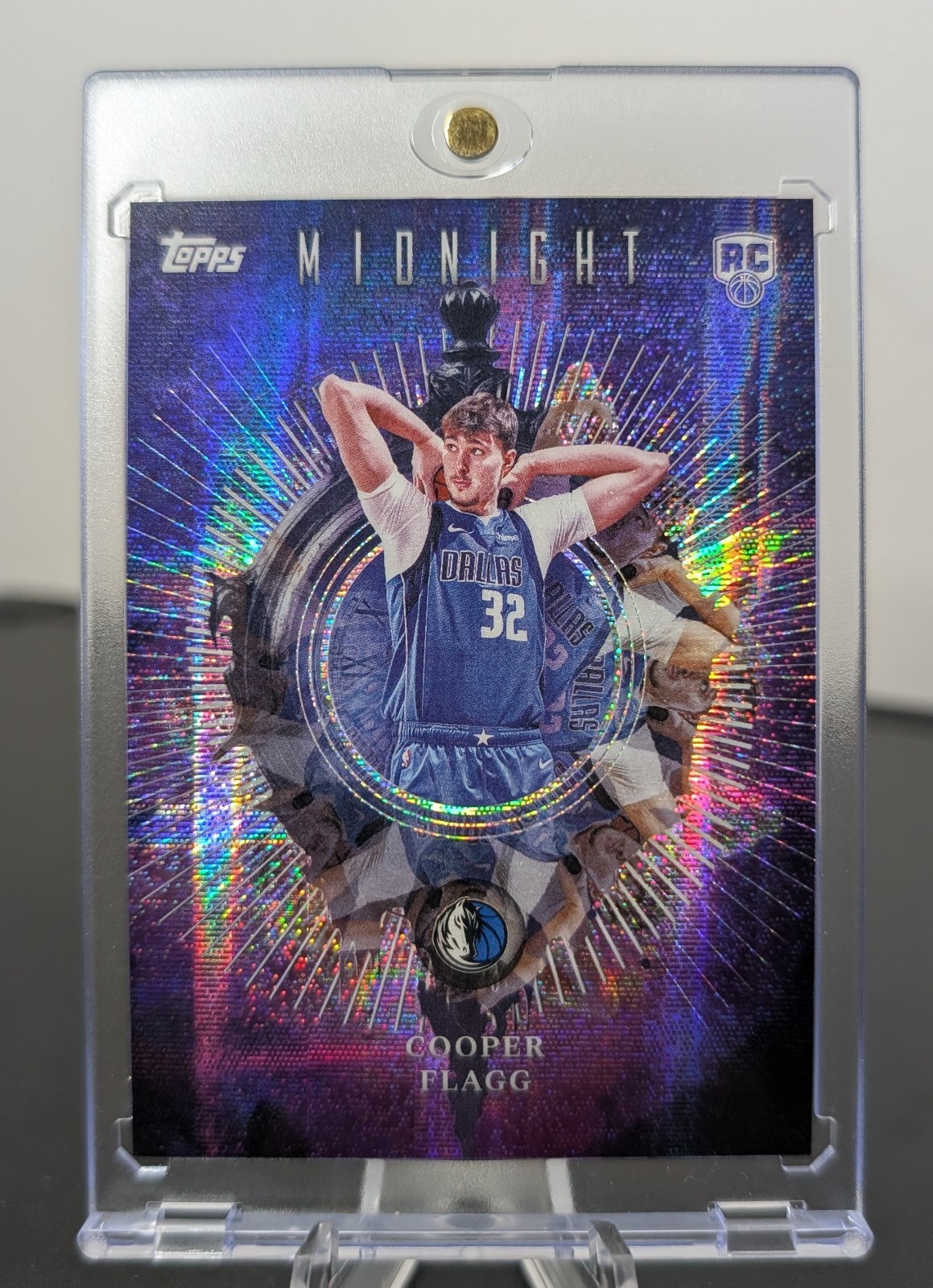 Cooper Flagg 2025-26 Topps Midnight Rookie RC Insomnia Moonbeam SSP