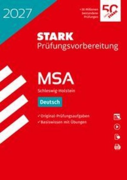 Stark Deutsch - MSA 2027 Schleswig-Holstein - PrüFungsvorbereitung-image