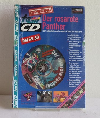 Tewi CD - Der rosarote Panther - CD-ROM Software - UNBENUTZT