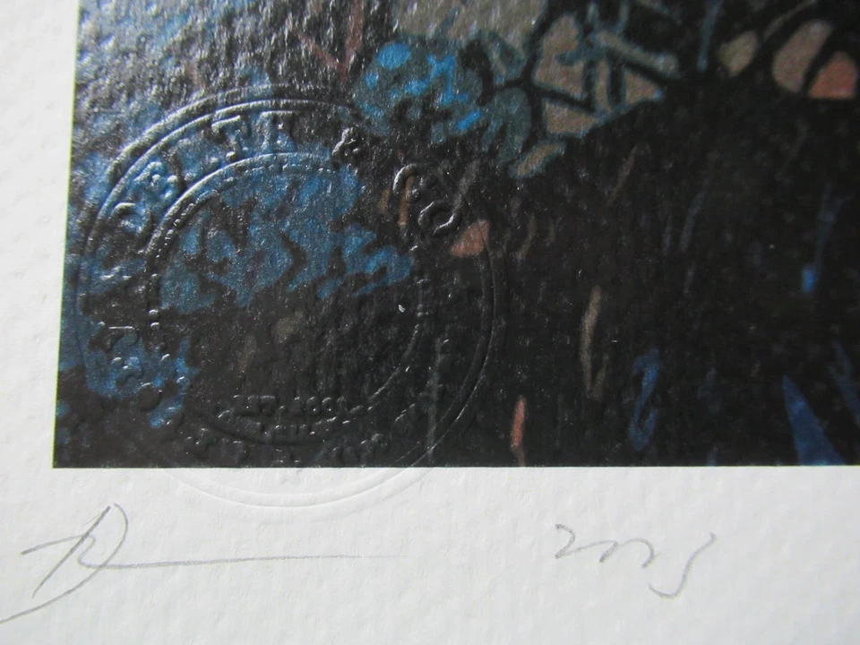 DEATH NYC (1979) SIEBDRUCK VON 2023 ORIGINAL HAND SIGNIERT, NUMMERIERT 32x45cm - Bild 3 von 4