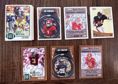 2018 Sage Hit Football Choose Pick Your Card Base Parallel