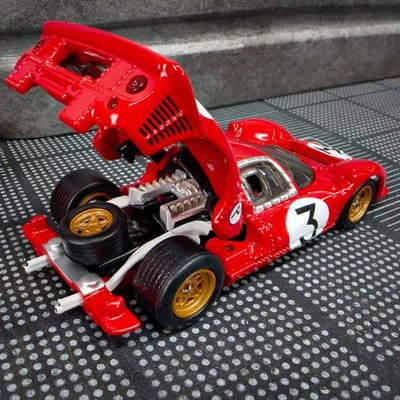 Mattel Creations Exclusive Hot Wheels Elite 64 1967 Ferrari 330 P4
