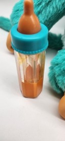 Fingerlings Care n Cuddles Interactive Baby Monkey Aubrey Teal Plush  13"