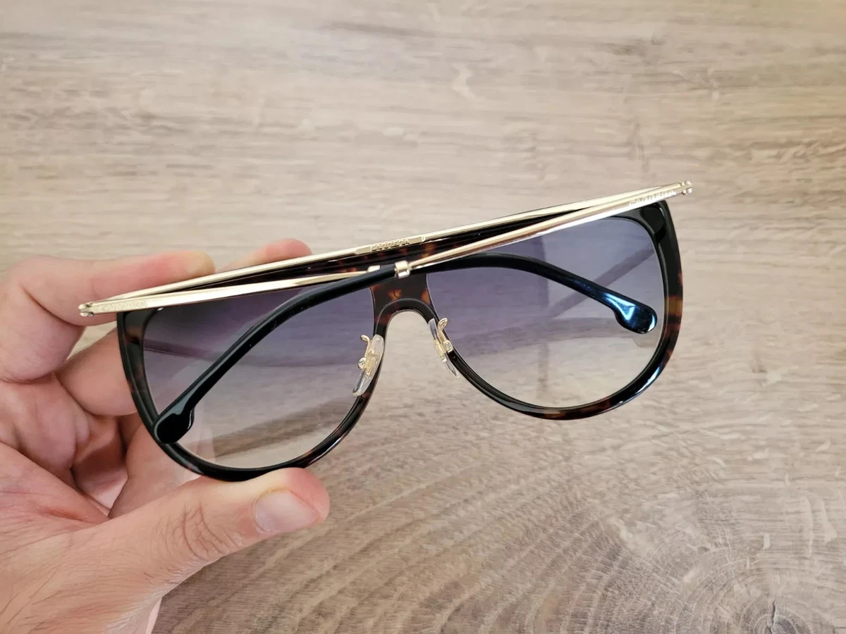 CARRERA 1023/S 08608 Tortoise Blue Gradient Sunglasses - New Without Box