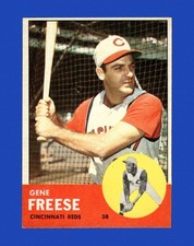 1963 Topps Set-Break #133 Gene Freese EX-EXMINT *GMCARDS*