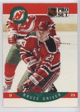1990-91 Pro Set Bruce Driver #166 0a4