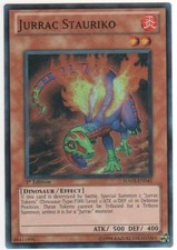Jurrac Stauriko - HA03-EN041 - Super Rare - 1st Edition Lightly Played Hidden Ar