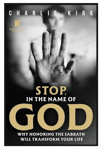 Stop, In the Name of God by Charlie Kirk • NEW • Hardcover Book