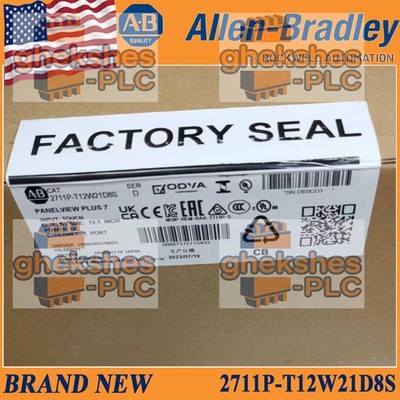 Original AB 2711P-T12W21D8S PanelView Plus 7 Graphic Terminal 12.1 inch