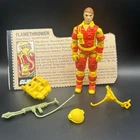 GI Joe 1984 Blowtorch v1 100% Complete Vintage ARAH Action Figure With File Card
