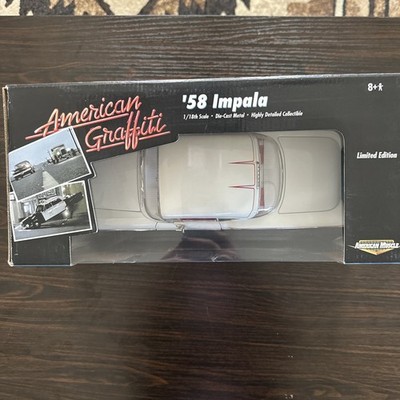 Ertl 1:18 1958 Chevrolet Impala American Graffiti Diecast Vehicle