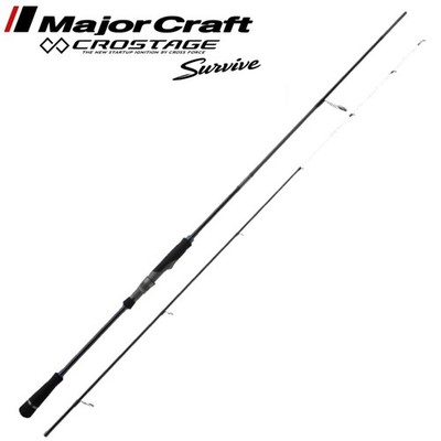 MAJOR CRAFT Micro Jigging Spinning Tubular Tip Rod CROSTAGE SURVIVE