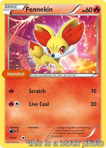 Holofoil - Fennekin - XY02 - XY Promos - LP