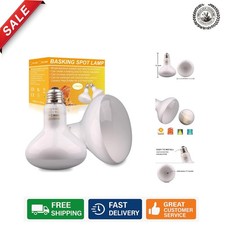 Durable 150W Reptile Heat Lamp Bulbs - Perfect for Bearded Dragons  Turtles