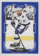 2025-26 O-Pee-Chee Blue Border Nick Paul #184 0c3