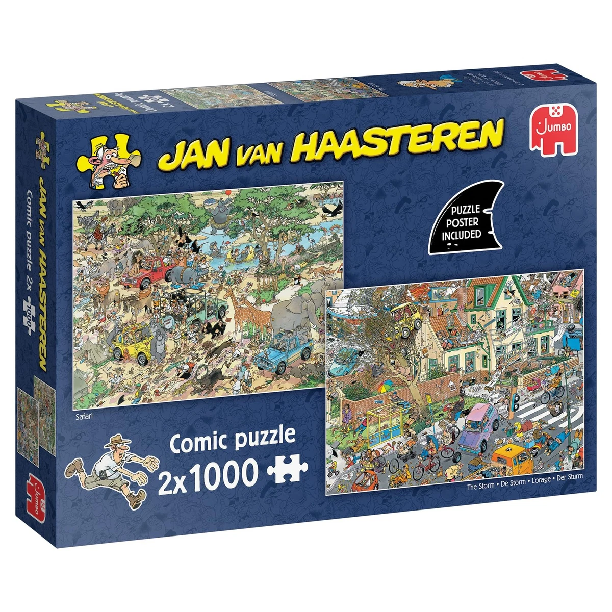 Jan Van Haasteren 1000 - 1999 Pieces Contemporary Jigsaw Puzzles