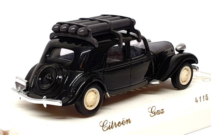 Solido 1/43 Scale Diecast 4115 - Citroen 15cv Gaz - Black - Image 2 of 4