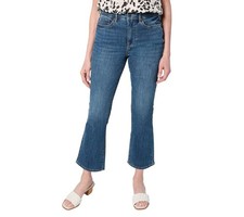 NYDJ Women's High Rise Billie Ankle Jeans w/ Cool Embrace Rain Springs