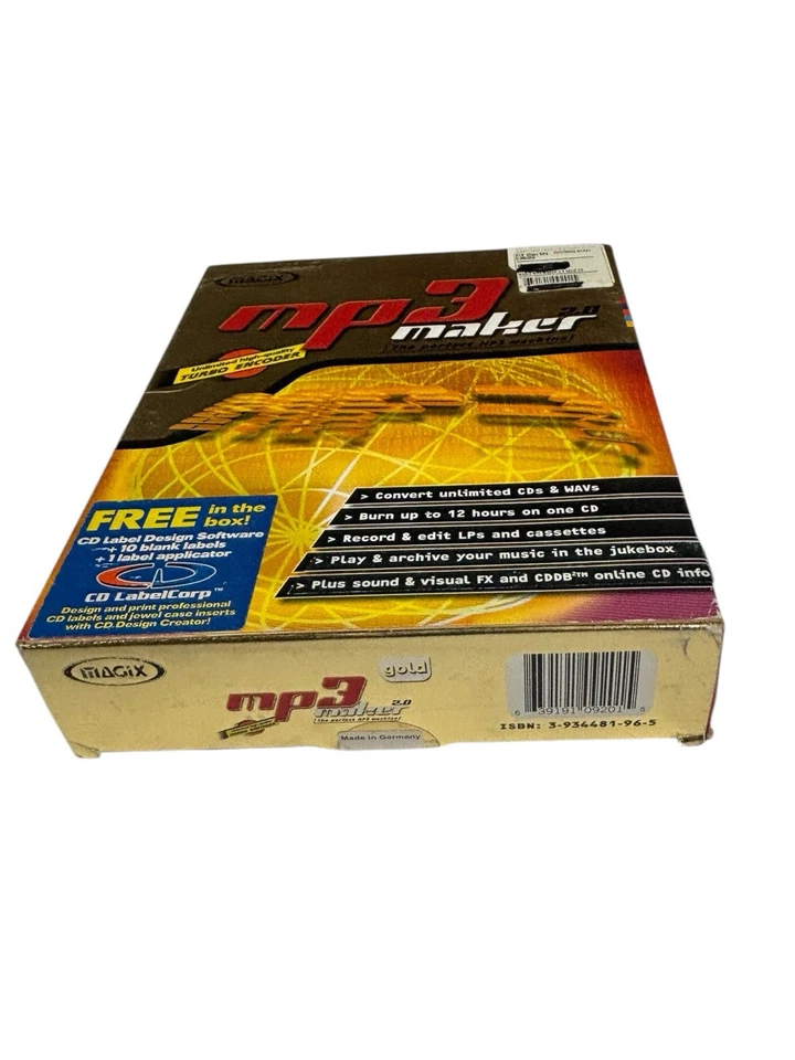 Magix MP3 Maker 2.0 Gold CD-ROM Microsoft Windows 95/98/2000/ME/NT - Image 3 of 4