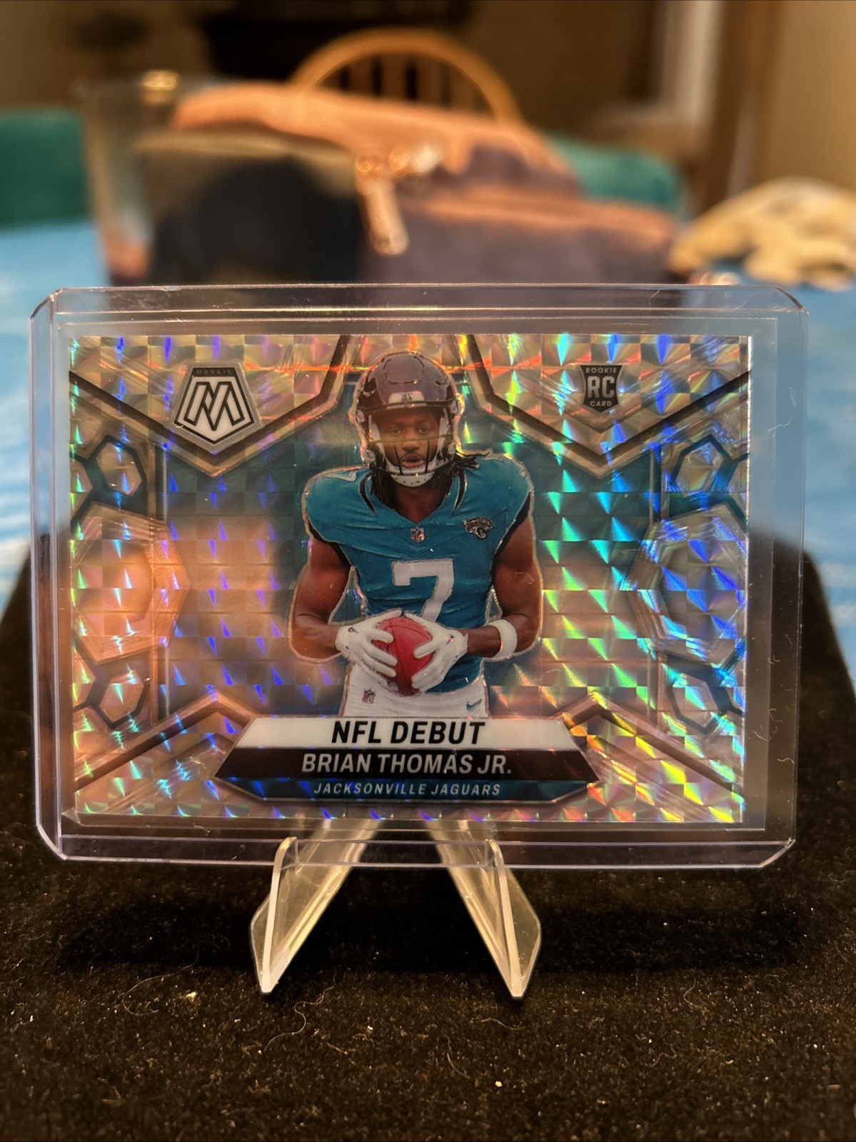 2024 Panini Mosaic - NFL Debut Brian Thomas Jr. #282 Mosaic Prizm (RC)