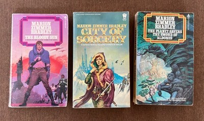 Darkover Series Lot 3 Marion Zimmer Bradley DAW Paperback Sci-Fi Fantasy