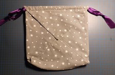 Projektbeutel Handarbeit "Origami"