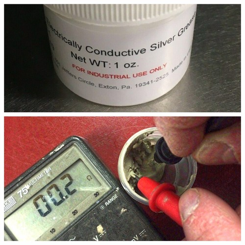 Silver Grease Electrically Conductive Silicone Lubricant 50 gm eBay