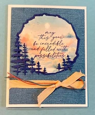 4 Stampin Up!  Incredible Possibilities Masculine Card Kit Woods Forest Nature