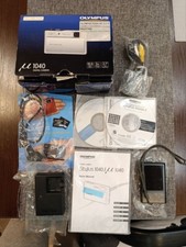 Olympus MJU 1040 10MP Digital Camera Black CCD Sensor Boxed Complete Compact