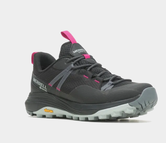Merrell Siren 4 GTX scarpe da ginnastica donna impermeabili running trail nere