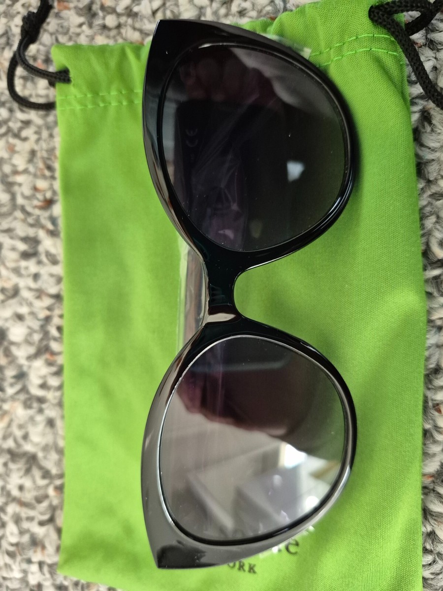 Kate Spade Samantha Sunglasses Black Frame Black Lenses NEW  display picture 3
