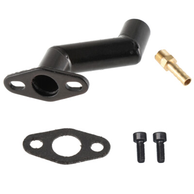 Carb Cleaner Motorized Bicycle Carburetor Intake Manifold 32-40mm UAUS Short Offset Intake Manifold With Gasket For 49cc-80cc Motorized Bicycles Motorized Bicycle Intake E Bike Conversion Kit - Foto 13