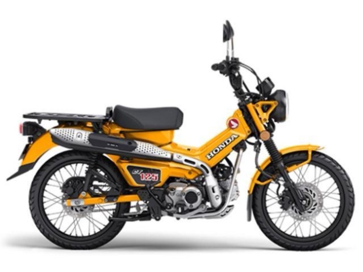 イエローライト 2個セット　HONDACT125HUNTER CUB Honda CT125 Hunter Cub New Meter Visor JA55 JA65 Dark Smoke