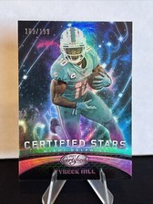 2023 Panini Certified-Certified Stars-Tyreek Hill #CS-15 Mirror Pink 189/199