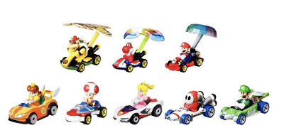 Hot Wheels Mario Kart Glider Vehicle - 8pk Toy New With Box | eBay